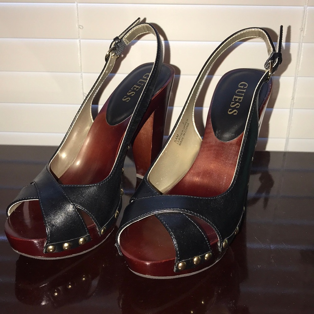 Guess heels.